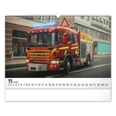 Falinaptár REALSYSTEM 480x330mm fekvő Fire trucks 2026.