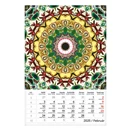 Falinaptár TOPTIMER T094 220x330mm álló Mandala 2025.