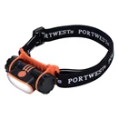 Fejlámpa PORTWEST LED újratölthető USB fekete