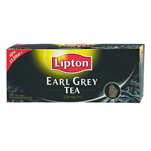 Fekete tea LIPTON Earl Grey 25x1,5g