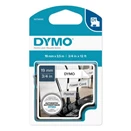 Feliratozó szalag DYMO ID1 19mm x 5,5m nylon fehér alapon fekete írásszín