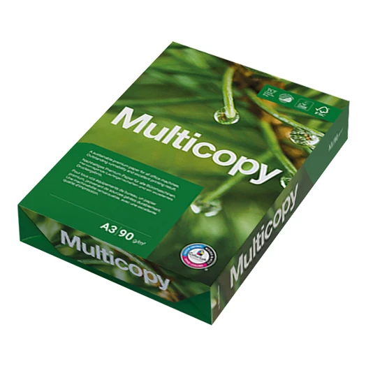 Fénymásolópapír MULTICOPY A/3 90 gr 500 ív/csomag