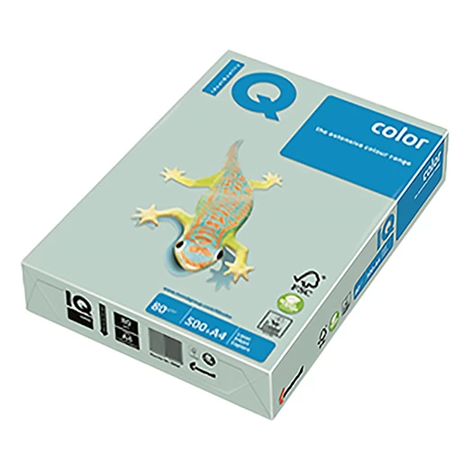 Fénymásolópapír színes IQ Color A/4 80 g pasztell kék BL29 500 ív/csomag