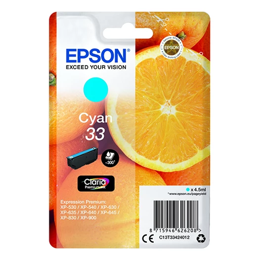 Festékpatron EPSON T3342 kék 4,5ml