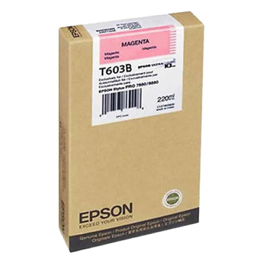 Festékpatron EPSON T603B vörös 220ml