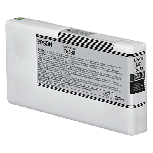 Festékpatron EPSON T6538 matt fekete 200ml