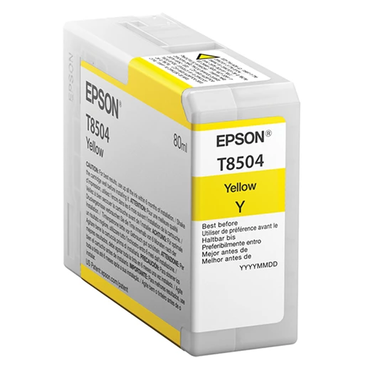 Festékpatron EPSON T8504 sárga 80ml