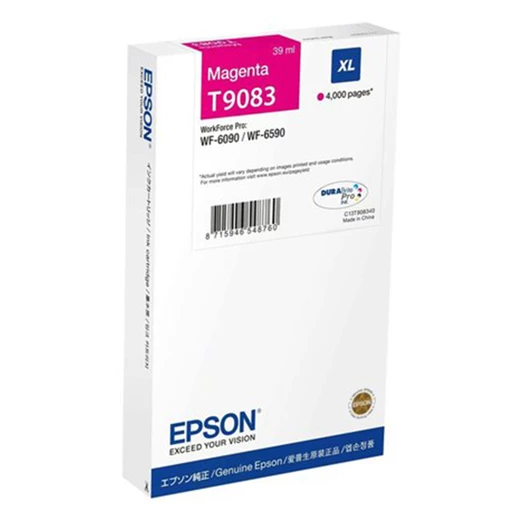 Festékpatron EPSON T9083 vörös 4K