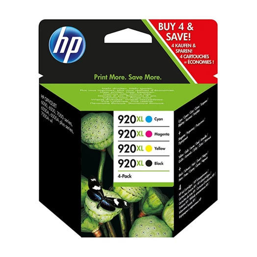 Festékpatron HP C2N92AE (920XL) ComboPack CMYK