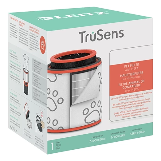 Filter LEITZ TruSens Z-3000 / Z-3500 HEPA dobszűrő háziállat 3 az 1-ben légtisztítóhoz