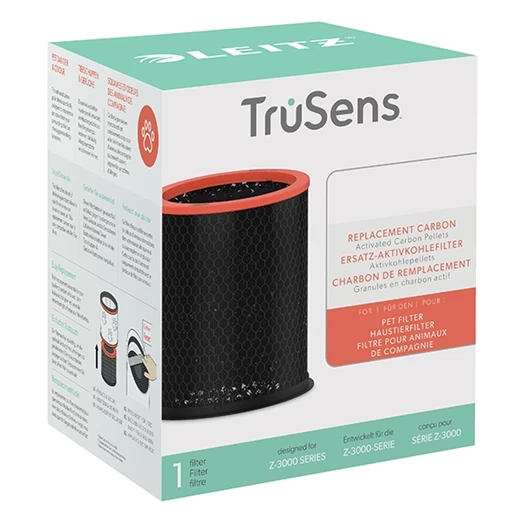 Filter LEITZ Trusens Z-3000 / Z-3500 szénszűrő cserebetét háziállat dobszűrőhöz