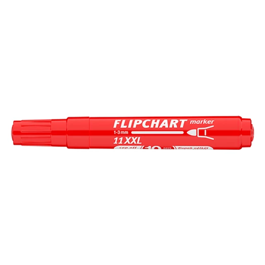 Flipchart marker ICO Artip 11 XXL kerek piros 1-3mm