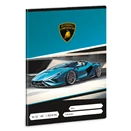 Füzet vonalas ARS UNA A/5 32 lapos 16-32 2. osztályos Lamborghini türkiz