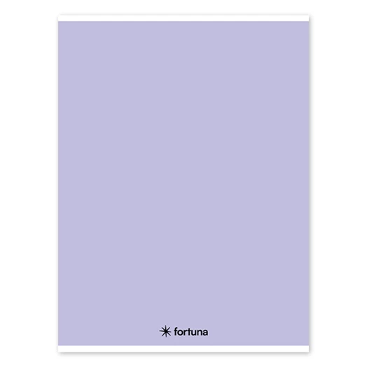 Füzet vonalas FORTUNA Monocolor A/4 32 lapos pasztell lila