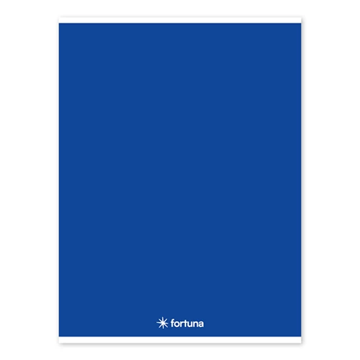 Füzet vonalas FORTUNA Monocolor A/4 32 lapos sötétkék