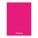 Füzet vonalas FORTUNA Monocolor A/5 32 lapos magenta