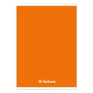 Füzet vonalas FORTUNA Monocolor A/5 32 lapos narancssárga