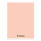 Füzet vonalas FORTUNA Monocolor A/5 32 lapos pasztell barack
