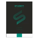 Füzet vonalas ICO Student Black Prémium A/4 80 lapos