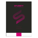 Füzet vonalas ICO Student Black Prémium A/4 80 lapos