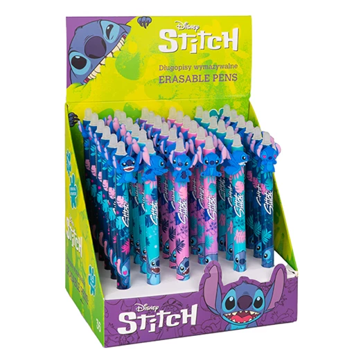 Golyóstoll COOLPACK Stitch radírozható mintás