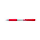 Golyóstoll PILOT Super Grip Ball Point Pen Fine nyomógombos piros