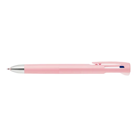 Golyóstoll ZEBRA Blen 2+S pink testű kék-piros írászín + 0,5 mm ceruza