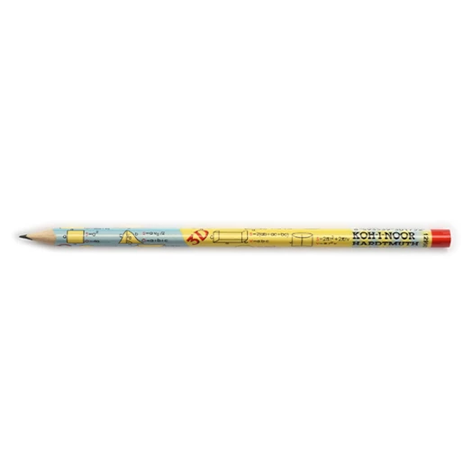 Grafitceruza KOH-I-NOOR 1291 háromszögletű képletek