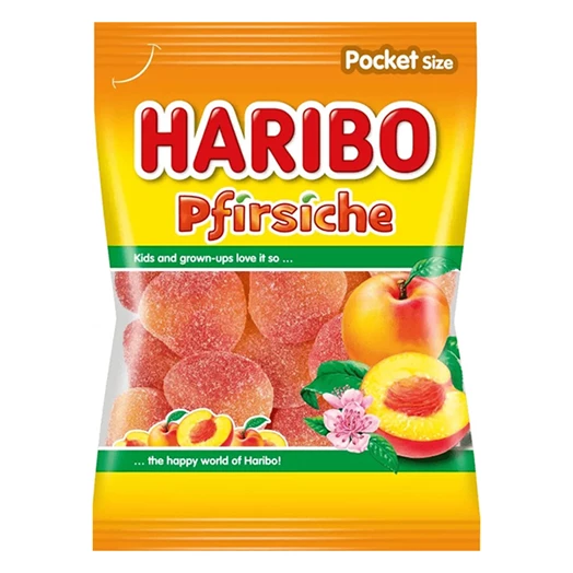 Gumicukor HARIBO Barack 100g