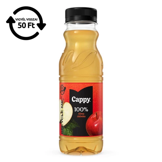 Gyümölcslé CAPPY Alma 100%-os 0,33L DRS