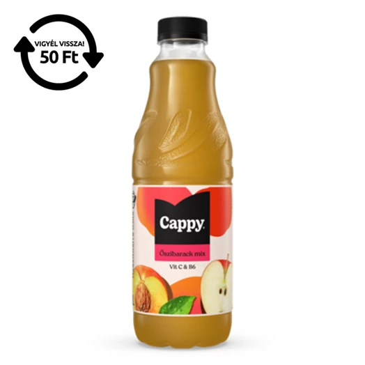 Gyümölcslé CAPPY Őszibarack mix 50%-os 1L DRS