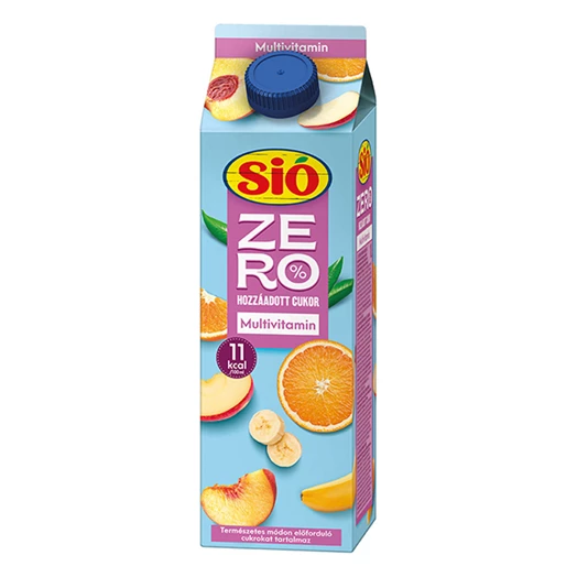 Gyümölcslé SIÓ Zero Multivitamin 20% 1L