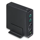 Hálózati töltő HAMA 2xUSB/2xUSB-C 60W fekete