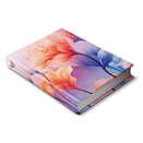 Határidőnapló REALSYSTEM Librobello "Hölgyeknek" B/6 napi fehér lapos 3D lakk Floral 2026.
