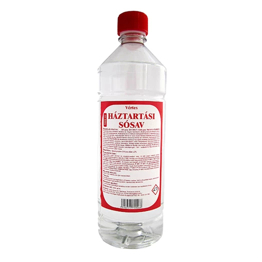 Háztartási sósav VÉRTES 1 liter