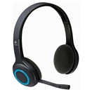 Headset vezeték nélküli LOGITECH H600 2,4 Ghz USB fekete