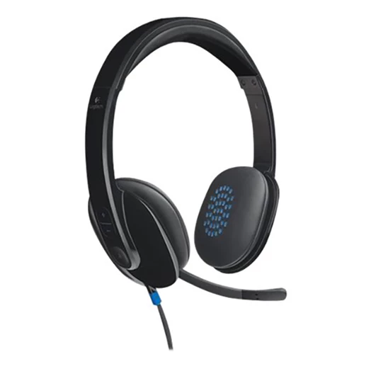 Headset vezetékes LOGITECH H540 USB fekete