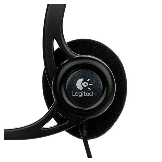 Headset vezetékes LOGITECH PC960 USB fekete