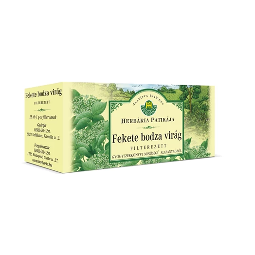 Herbatea HERBÁRIA fekete bodza virág 25x1g