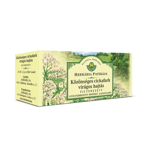 Herbatea HERBÁRIA közönséges cickafark 25x1,2g