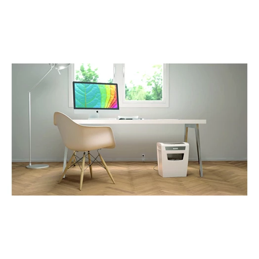 Iratmegsemmisítő LEITZ IQ Home Office konfetti P4 10 lap fehér