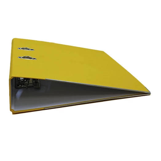Iratrendező OPTIMA A/4 75 mm élvédő sínnel sárga