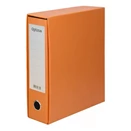 Iratrendező tokos OPTIMA A/4 80mm narancs