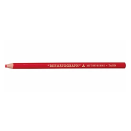 Jelölőceruza UNI dermotograph piros