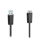 Kábel HAMA USB-A/Micro-USB 0,75m fekete