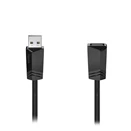 Kábel HAMA USB-A hosszabbító 3m fekete