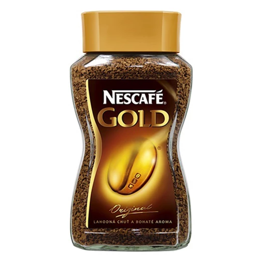 Kávé instant NESCAFE Gold üveges 100g