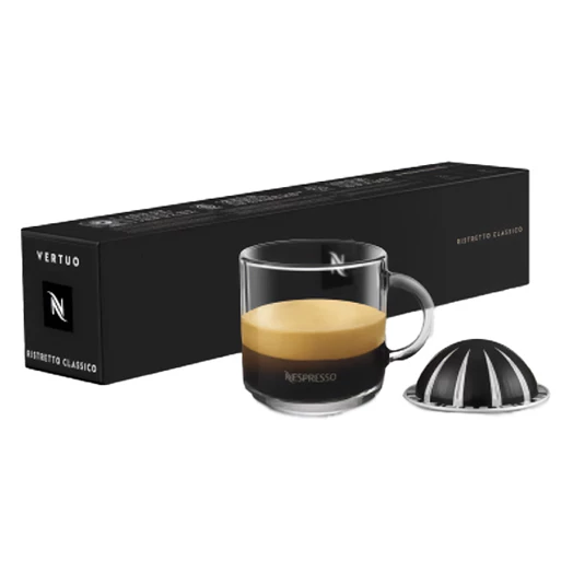 Kávékapszula NESPRESSO Vertuo Ristretto Classico 10 db/doboz