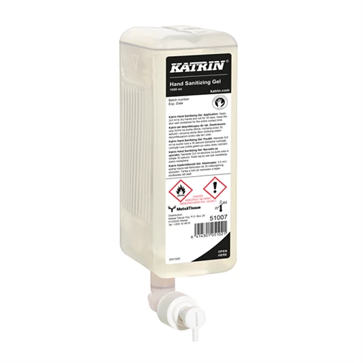 Kézfertőtlenítő gél KATRIN 1000ml