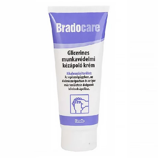 Kézkrém munkavédelmi BRADOCARE 100ml tubusos glicerines